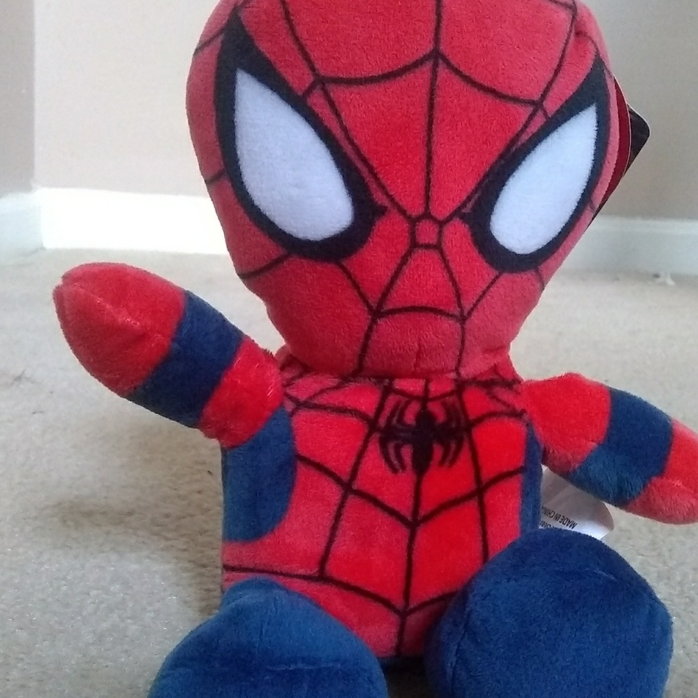 Plush Spiderman Bank
